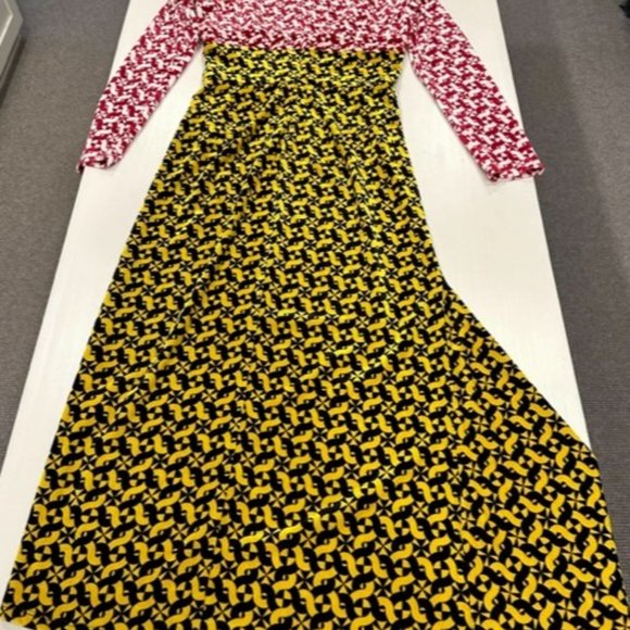 SOLD (on another site) Rachel Comey  Long Converge Stretchy Dress - Picture 5 of 5